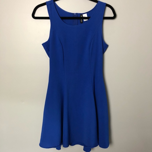 blue collar dress Blue Collar Mini Dress – Selea main image 0